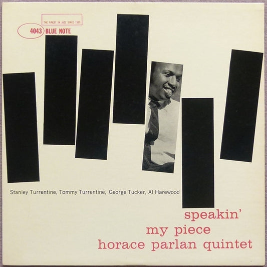 Parlan, Horace Quintet - Speakin' My Piece [Vinyl]