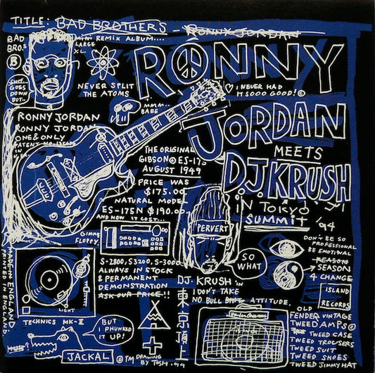 Jordan, Ronny Meets Dj Krush - Bad Brothers [12 Inch Single]