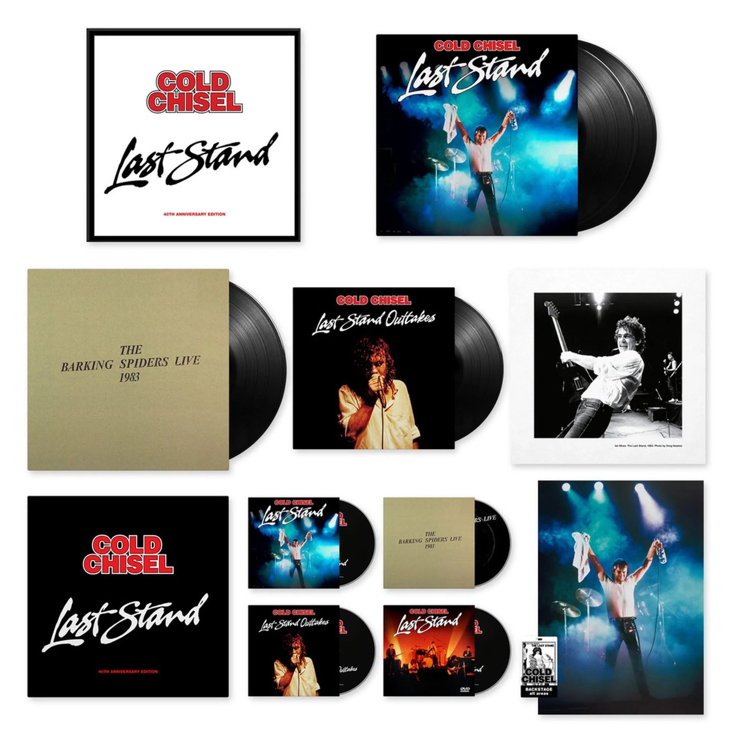 Cold Chisel - Last Stand: 4LP + 3CD + Dvd [Vinyl Box Set]
