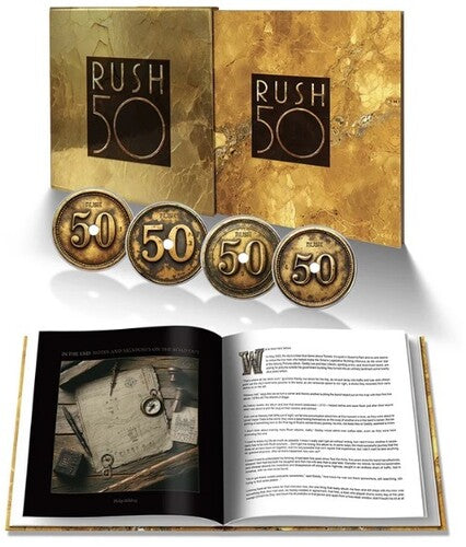 Rush - 50: 4CD [CD Box Set]