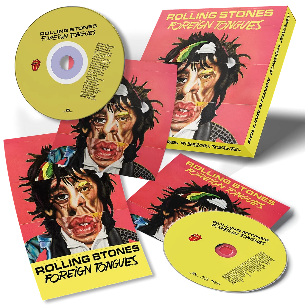 Rolling Stones - Foreign Tongues: Cd + Blu-Ray [CD Box Set]