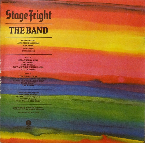 Band - Stage Fright [Vinyl]