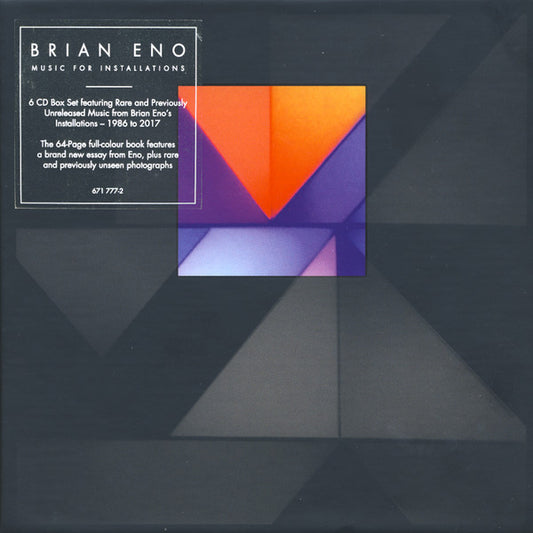 Eno, Brian - Music For Installations [Vinyl Box Set]