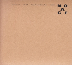 1975 - Notes On A Conditional Form [CD]