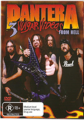 Pantera - 3 Vulgar Videos From Hell: 2-Disc Set [DVD] [Second Hand]