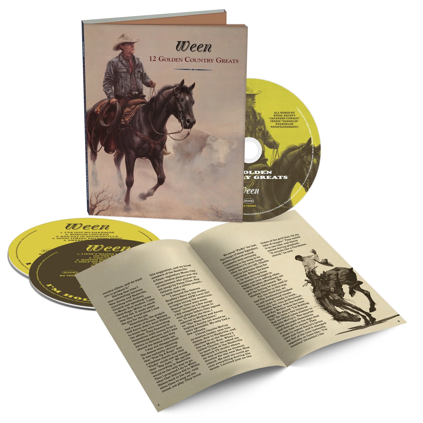 Ween - 12 Golden Country Greats: 3CD [CD Box Set]