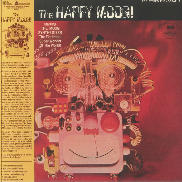 Perrey, Jean Jacques and Harry Brewer - Happy Moog: Lp + Cd [Vinyl]