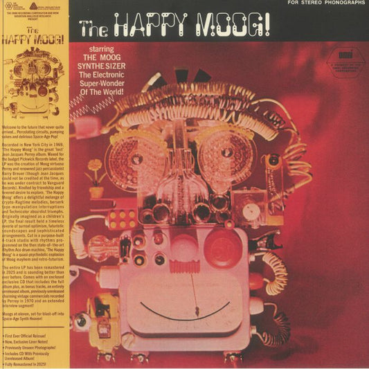 Perrey, Jean Jacques and Harry Brewer - Happy Moog: Lp + Cd [Vinyl] [Pre-Order]