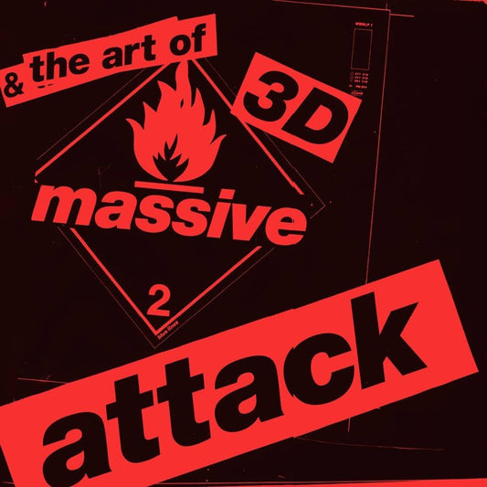 Del Naja, Robert - 3D and The Art Of Massive Attack [Book] [Second Hand]