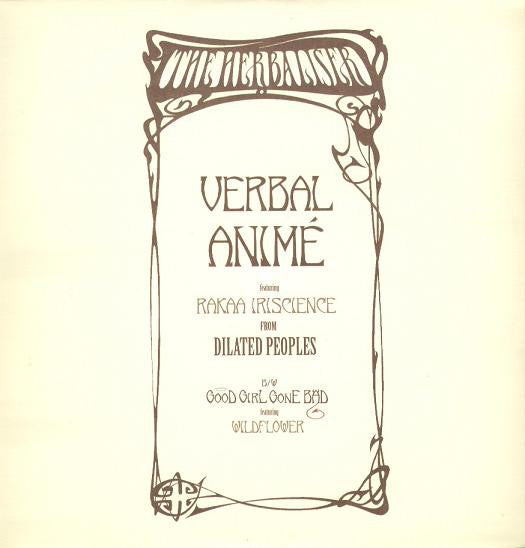Herbaliser Feat. Rakaa Iriscience and Wild - Verbal Anime' / Good Girl Gone Bad [12 Inch Single] [Second Hand]