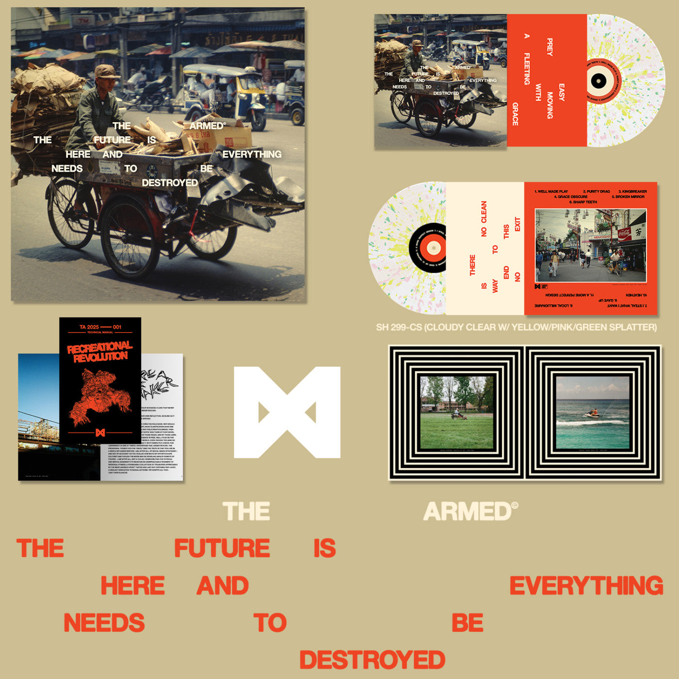 Armed - Future Is Here And Everything Needs To [Vinyl]