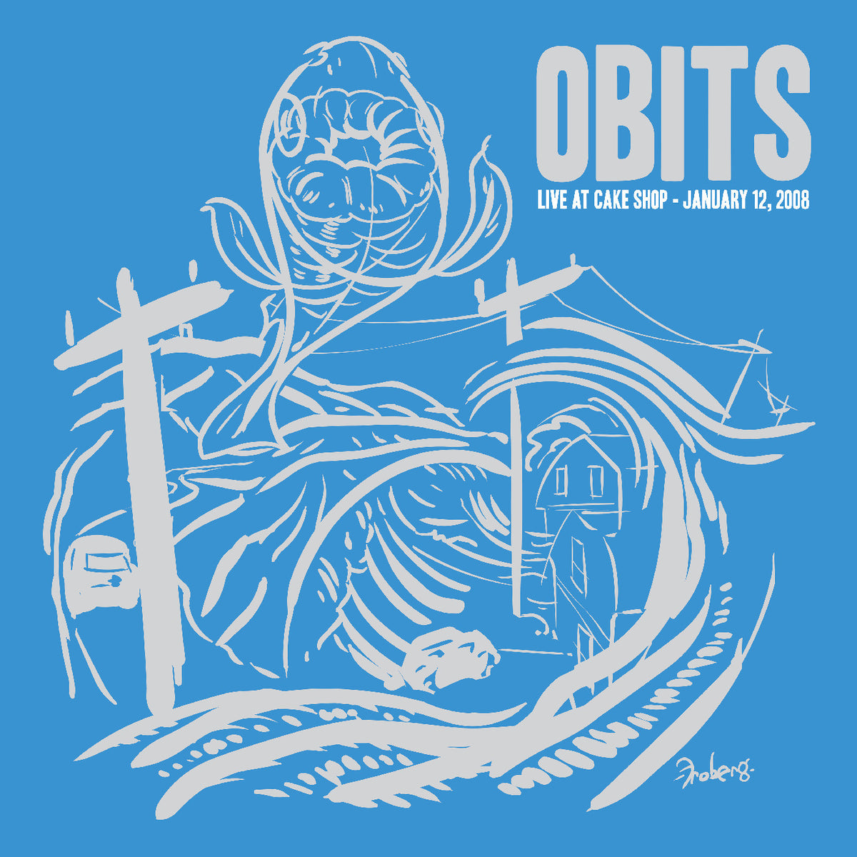 Obits - Live At Cake Shop-January 12, 2008 [Vinyl] [Pre-Order]
