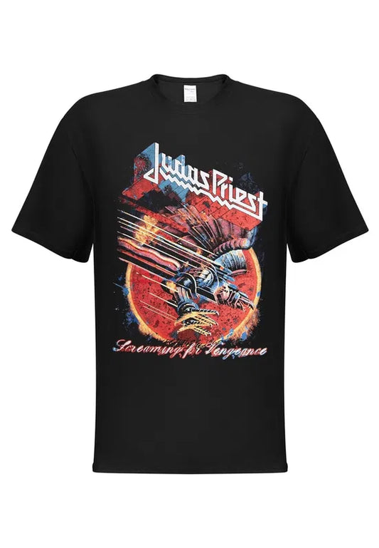 Judas Priest - Screaming For Vengeance (Black) Large [T-Shirt]