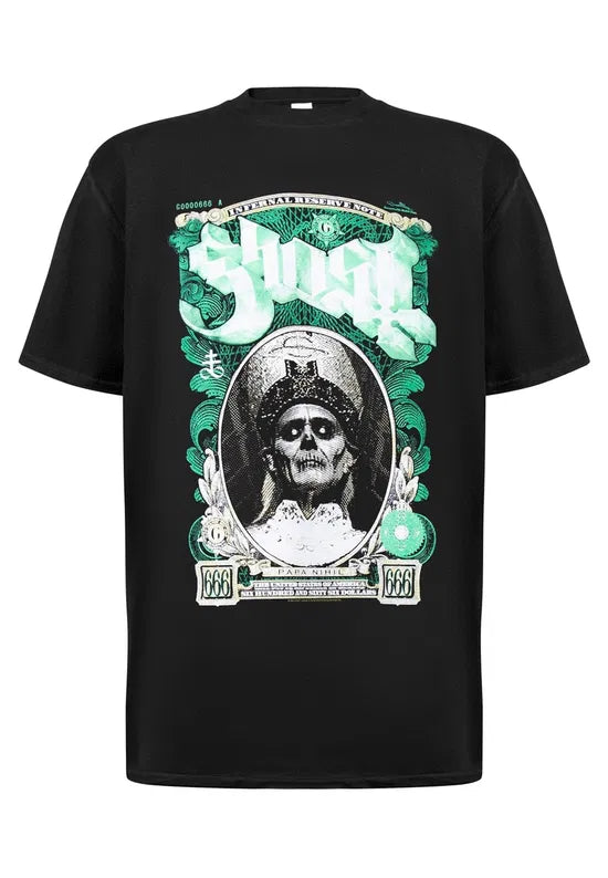 Ghost - Papa Nihil (Black) Large [T-Shirt]