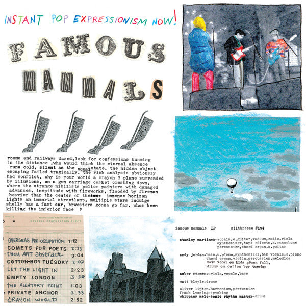 Famous Mammals - Instant Pop Expressionism Now! [Vinyl]