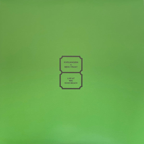 Khruangbin and Men I Trust - Live At Rcb Echo Beach [Vinyl]