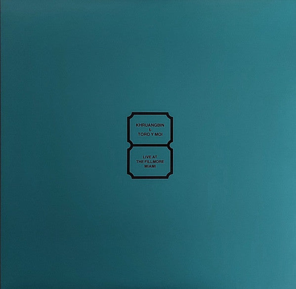 Khruangbin and Toro Y Moi - Live At The Fillmore Miami [Vinyl]