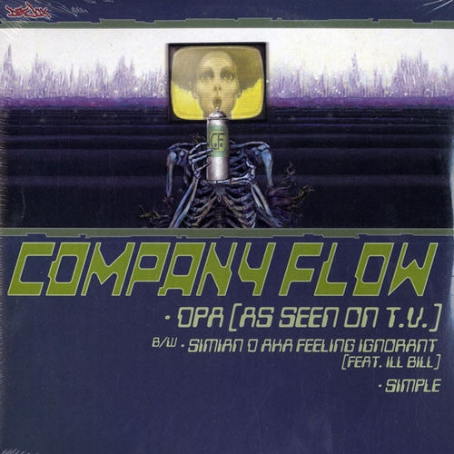 Company Flow / Cannibal Ox - Dpa (As Seen On T.V.) / Iron Galaxy [12 Inch Single] [Second Hand]