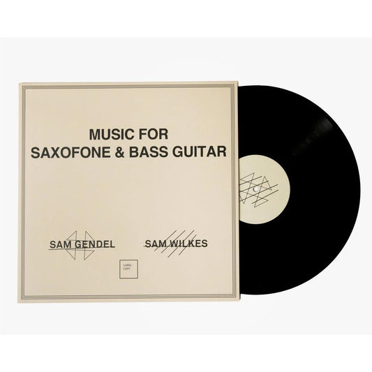 Gendel, Sam and Sam Wilkes - Music For Saxofone and Bass Guitar [Vinyl]