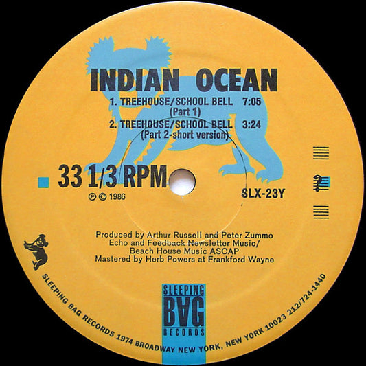 Indian Ocean - School Bell / Treehouse [12 Inch Single] [Second Hand]