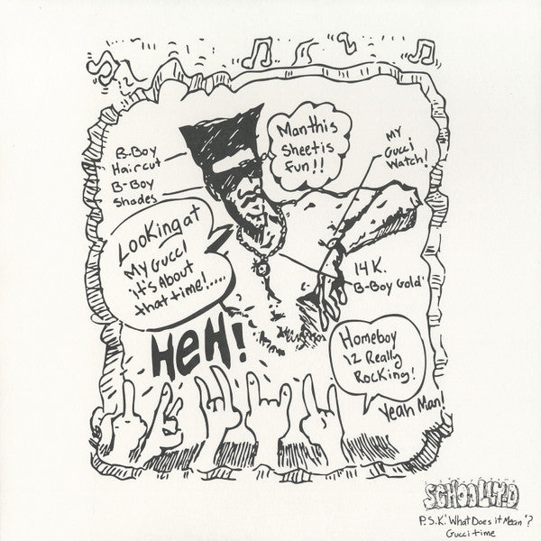 Schoolly D - P.S.K. What Does It Mean? / Gucci Time [12 Inch Single] [Second Hand]