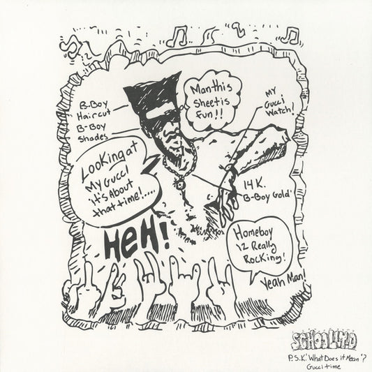 Schoolly D - P.S.K. What Does It Mean? / Gucci Time [12 Inch Single] [Second Hand]