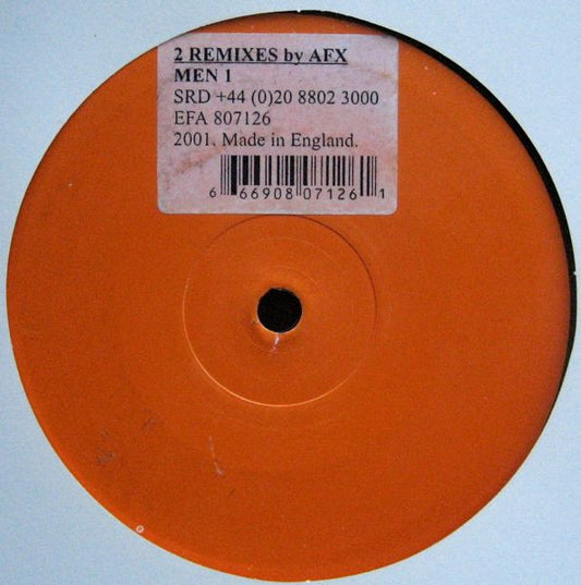 Afx - 2 Remixes By Afx [12 Inch Single] [Second Hand]