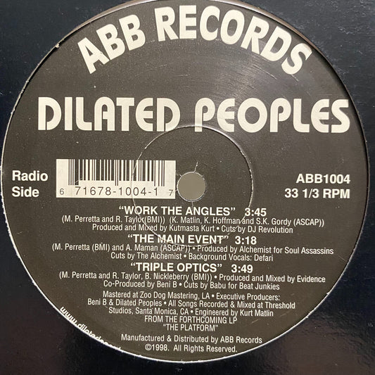 Dilated Peoples - Work The Angles / Main Event / Triple [12 Inch Single] [Second Hand]