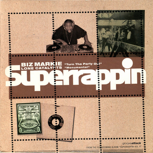 Biz Markie/Lone Catalysts - Turn The Party Out / Monumental [12 Inch Single] [Second Hand]