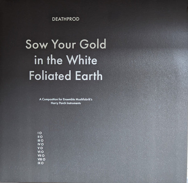 Deathprod - Sow Your Gold In The White Foliated [Vinyl]