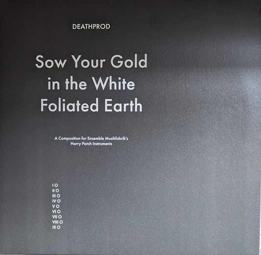 Deathprod - Sow Your Gold In The White Foliated [Vinyl]