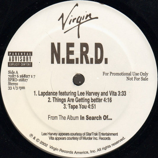 N.E.R.D. - In Search Of ( Promo Sampler) [12 Inch Single]
