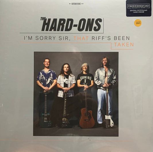 Hard-Ons - I'm Sorry Sir, That Riff's Been Taken [Vinyl]