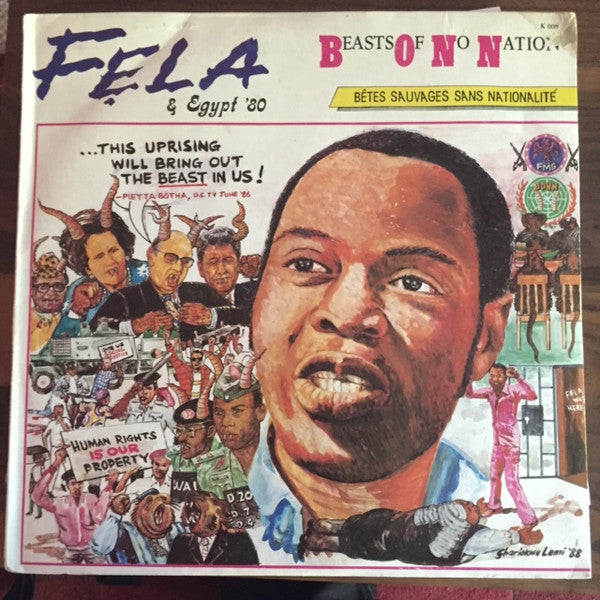 Kuti, Fela Anikulapo and Egypt '80 - Beasts Of No Nation [Vinyl]