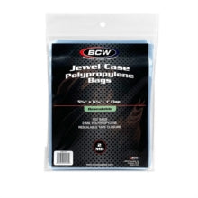 Bcw - Jewel Case Polypropylene Bags 100CT [Accessory]
