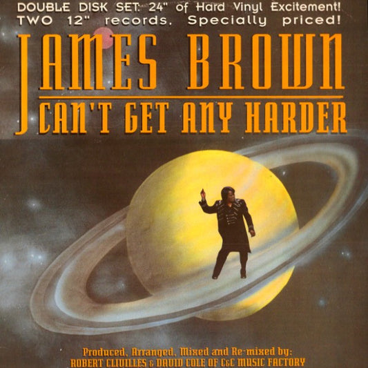 Brown, James - Can't Get Any Harder [12 Inch Single] [Second Hand]