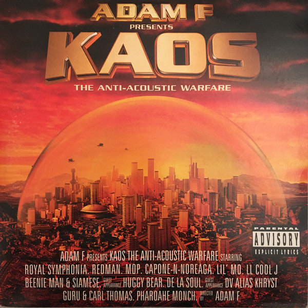 Adam F - Kaos The Anti-Acoustic Warfare [Vinyl] [Second Hand]