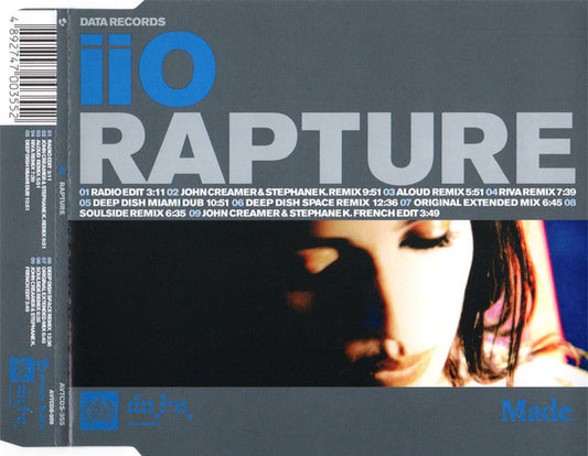 Iio - Rapture [CD Single] [Second Hand]