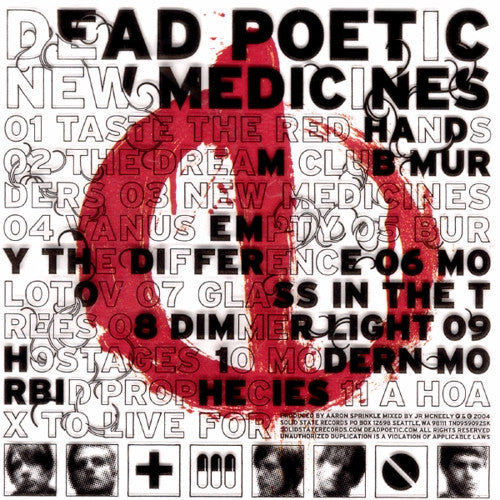 Dead Poetic - New Medicines [CD] [Second Hand]