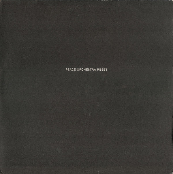 Peace Orchestra - Reset [Vinyl] [Second Hand]