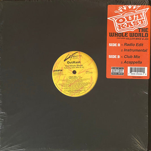 Outkast - Whole World: Radio / Instrumental / Club [12 Inch Single] [Second Hand]