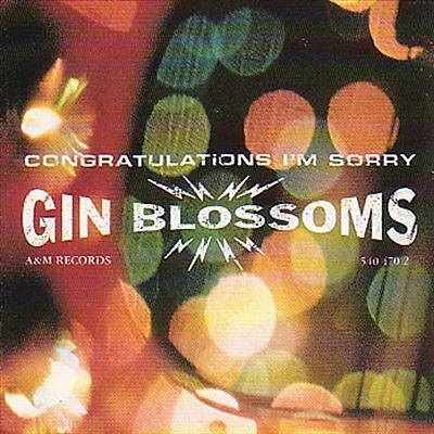 Gin Blossoms - Congratulations I'm Sorry [CD] [Second Hand]