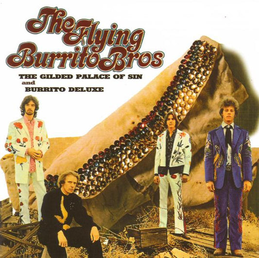 Flying Burrito Brothers - Gilded Palace Of Sin and Burrito Deluxe [CD] [Second Hand]