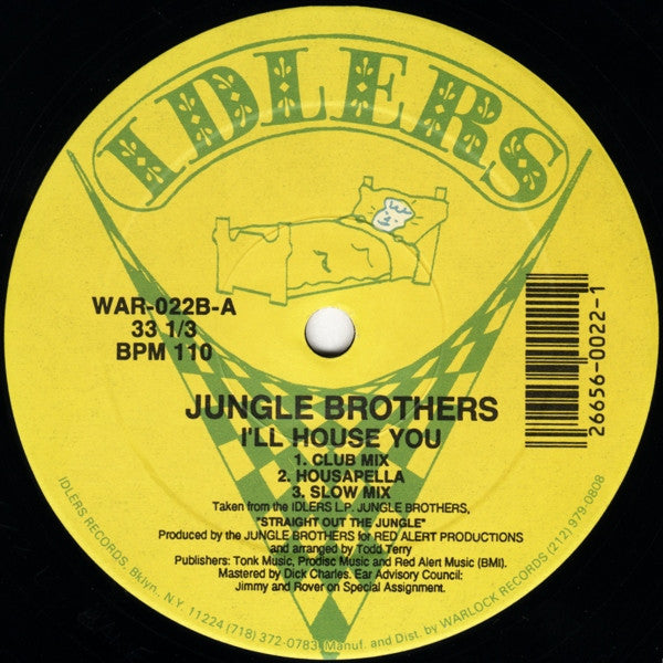 Jungle Brothers - I'll House You '98 [CD Single] [Second Hand]