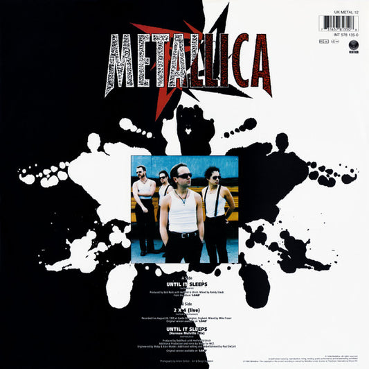 Metallica - Until It Sleeps / 2 X 4 [10 Inch Single] [Second Hand]