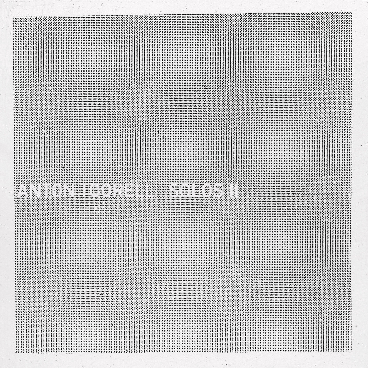 Toorell, Anton - Solos Ii [Vinyl] [Pre-Order]