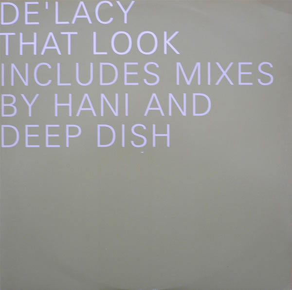 De'lacy - That Look Remixes [CD Single] [Second Hand]