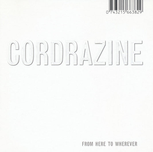 Cordrazine - From Here To Wherever [CD] [Second Hand]