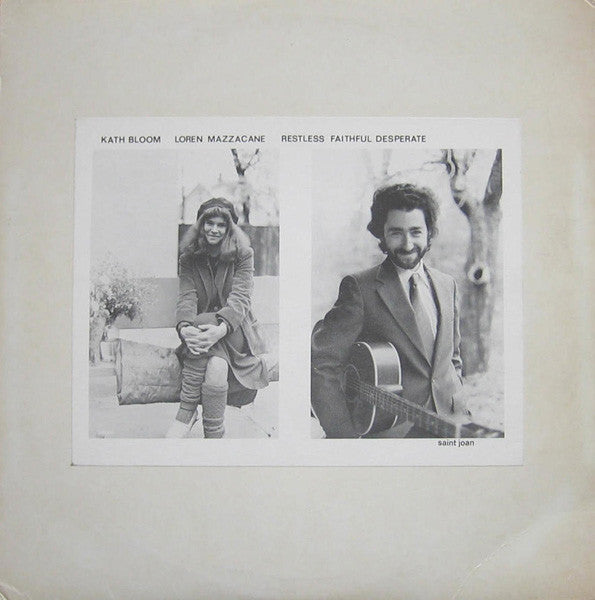 Bloom, Kath / Loren Connors - Restless Faithfull Desperate [Vinyl]