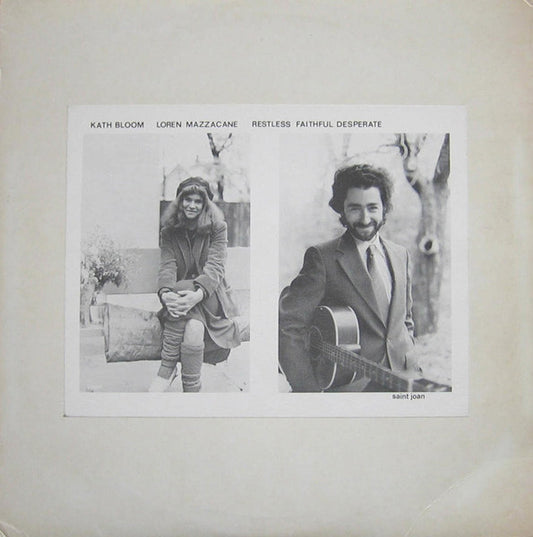 Bloom, Kath / Loren Connors - Restless Faithfull Desperate [Vinyl]
